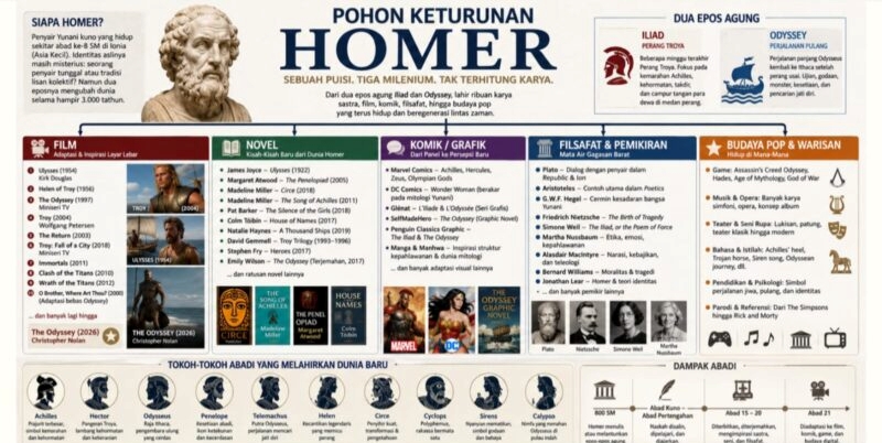 warisan homer Warisan Homer: Puisi yang Bertahan Tiga Ribu Tahun warisan homer - ilustrasi berita Warisan Homer: Puisi yang Bertahan Tiga Ribu Tahun